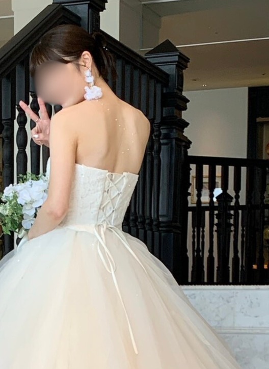 結婚式当日の花嫁さん 6