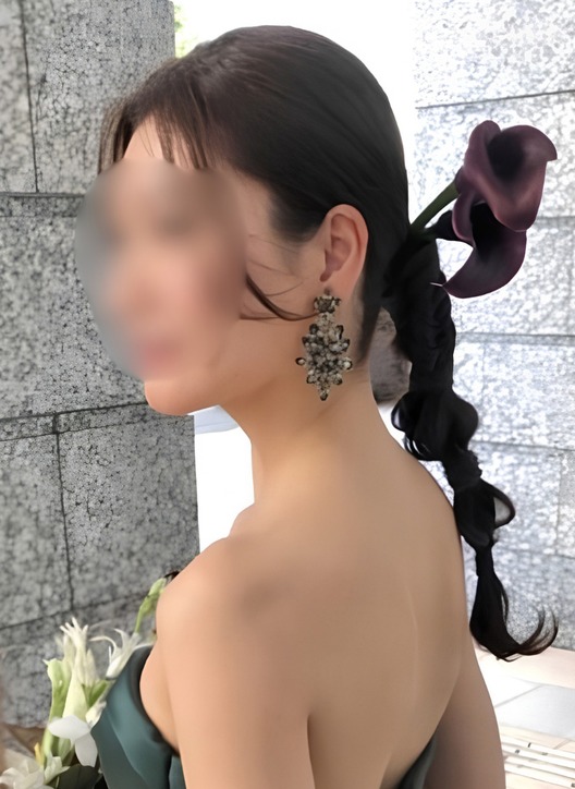 結婚式当日の花嫁さん 8